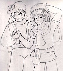 Robin Calypson & Chester Hallet